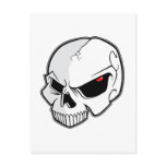 Evil Eye Skull Post Card