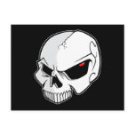 Evil Eye Skull Postcard