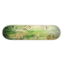Evil Eyes Custom Skateboard