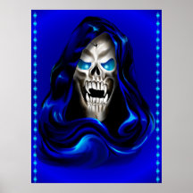 Evil Face Poster