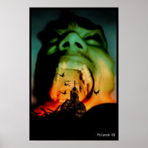 Evil Face Print