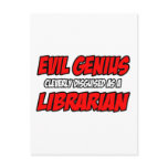Evil Genius...Librarian