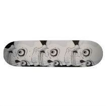Evil Grinning Gothic Skulls Skateboard Decks