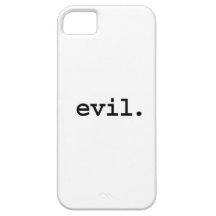 evil. iPhone 5 cover