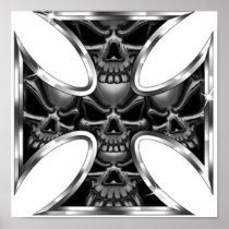 Evil Iron Cross Print