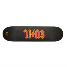 EVIL METAL LOGO Deck Skate Decks