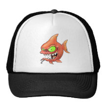 evil monsterfish hat
