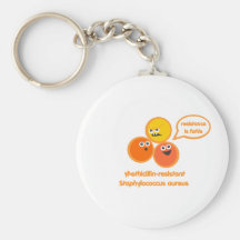 Evil MRSA Keychains