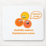 Evil MRSA Mouse Pads