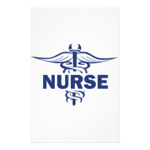 evil nurse stationery paper