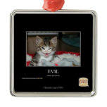 Evil Christmas Tree Ornaments