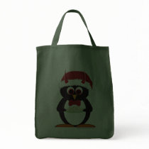 Evil Penguin Holiday Bag for Shopping