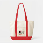 Evil Penguin You Suck Tote Bag