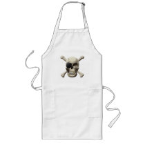 Evil Pirate Skull & Crossbones Apron