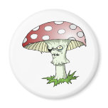 Evil Shroom Refrigerator Magnets