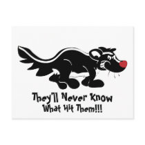 Evil Skunk Postcards