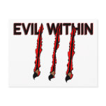 Evil Within Postcard