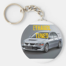 Evo8 Ethanol Tuned Keychain