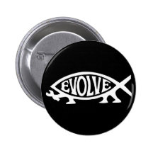 Évoluez les poissons pin's avec agrafe