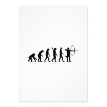 Evolution Archery invitations