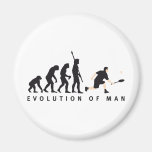 evolution badminton kühlschrankmagnet