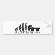 evolution billard autosticker