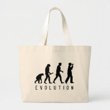 Evolution: Birder Canvas Bag