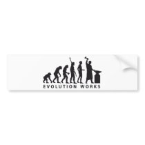 evolution blacksmith auto aufkleber