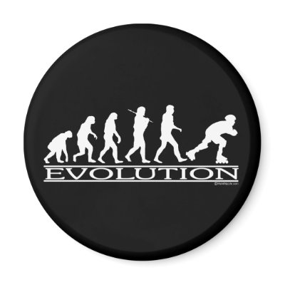 Evolution Blading Refrigerator Magnets by Mall4MyLife