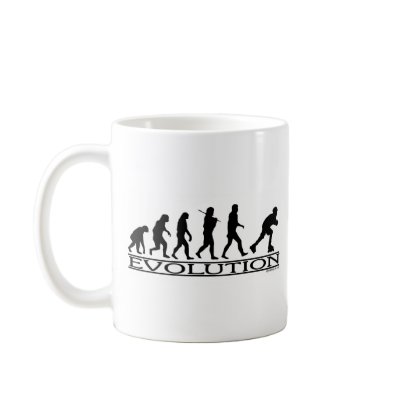 Evolution Blading Coffee Mug by Mall4MyLife