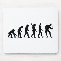 Evolution Bodybuilding muscles Mousepad