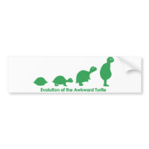 Evolution Bumper Sticker
