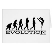 Evolution - Dance Greeting Cards