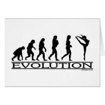 Evolution - Dance Greeting Cards