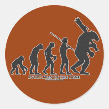 Évolution de l'ogre adhésif rond