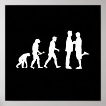 Évolution de mariage homosexuel - posters
