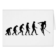 Évolution de ski cartes de vœux