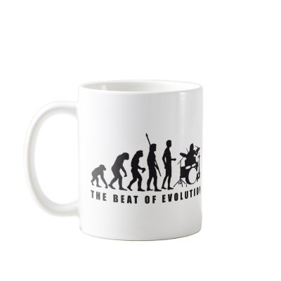 evolution drummer teetasse by Axel_67