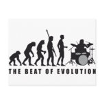 evolution drummer postcards