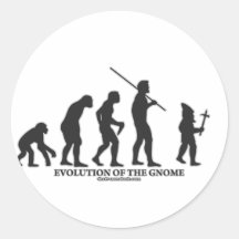 Évolution du gnome autocollant