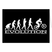 Évolution - faire du vélo de Mt Cartes De Vœux