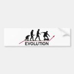 Évolution faisante de la planche à roulettes adhésif pour voiture
