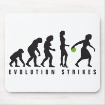 evolution female bowling mauspads