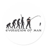 evolution fishing aufkleber