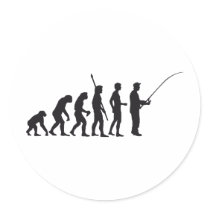 evolution fishing aufkleber