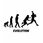 evolution football t-shirts