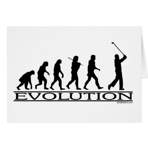 Evolution - Golf - Man Cards