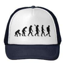 Evolution Hiking trekking mountains Trucker Hats