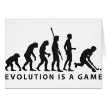 evolution hockey grußkarten