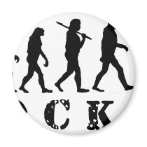 Evolution Hockey Refrigerator Magnet